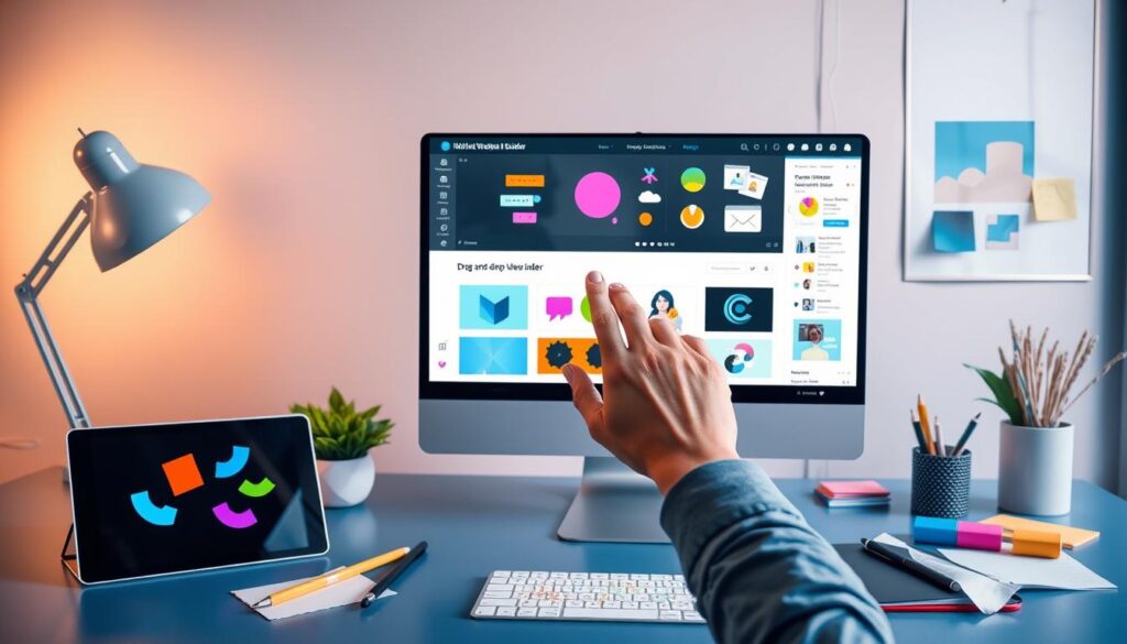 drag-and-drop editors