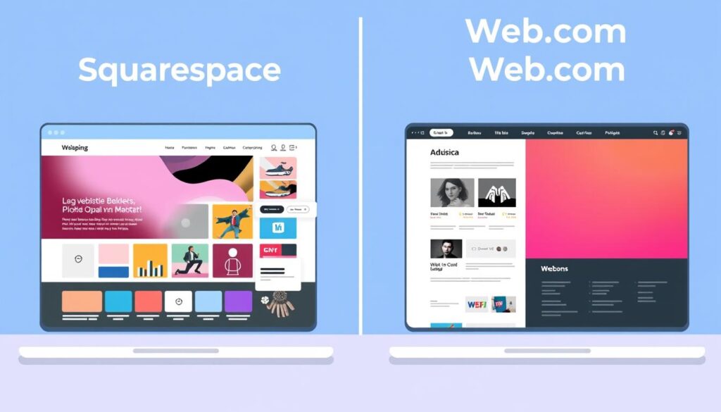 website builders comparison